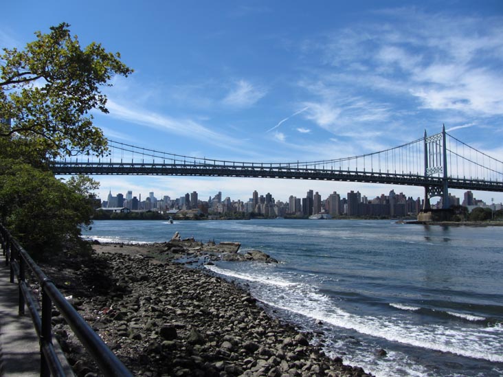 Robert F. Kennedy Bridge, Shore Boulevard, Astoria Park, Astoria, Queens, September 11, 2012