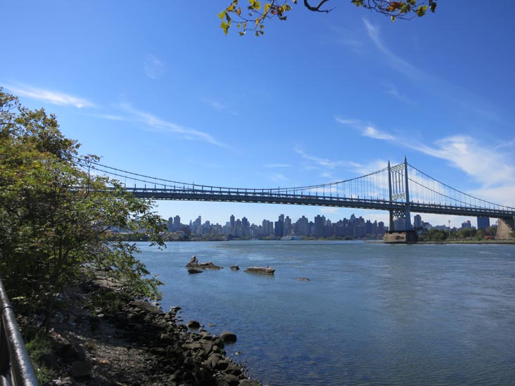Robert F. Kennedy Bridge, Shore Boulevard, Astoria Park, Astoria, Queens, October 1, 2012