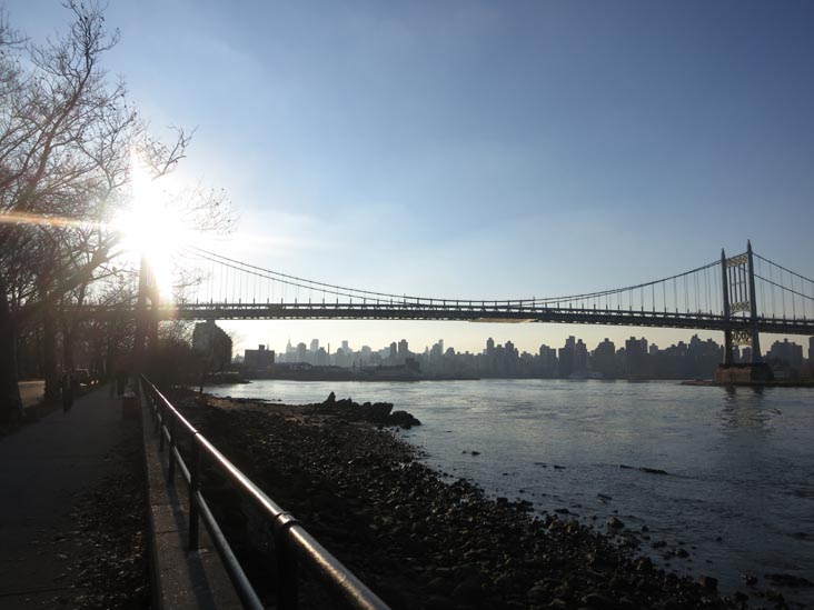 Robert F. Kennedy Bridge, Shore Boulevard, Astoria Park, Astoria, Queens, December 13, 2012