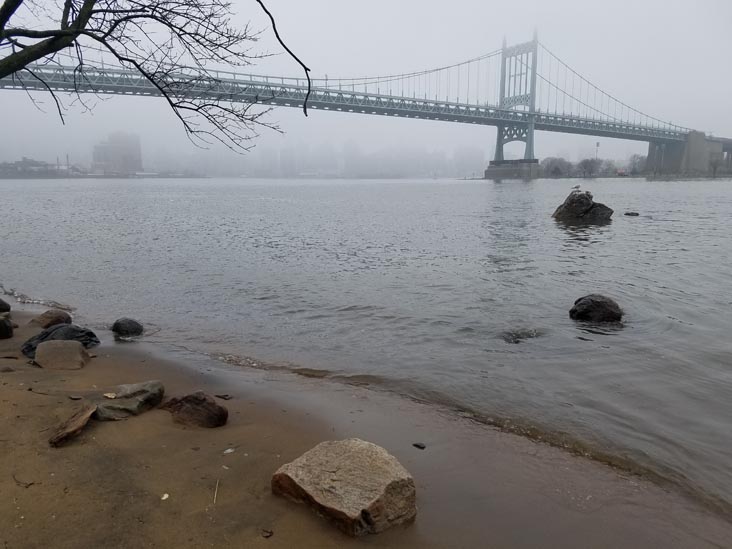 East River Waterfront, Astoria Park, Astoria, Queens, December 14, 2019