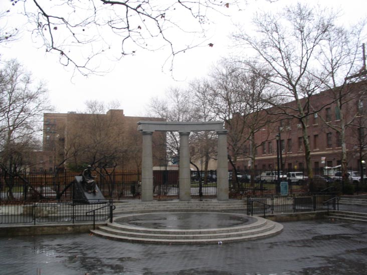 Athens Square, Astoria, Queens, February 3, 2006