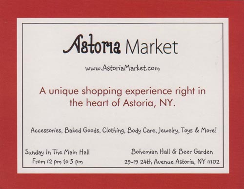 Astoria Market Postcard