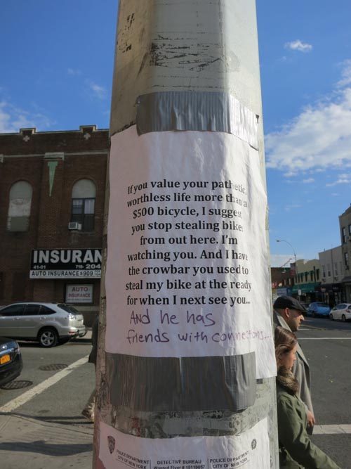 Broadway and 41st Street, NW Corner, November 10, 2013