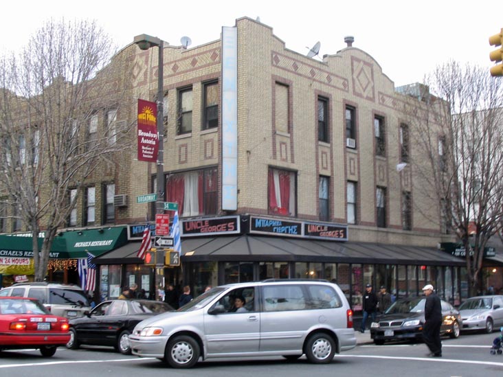 34th Street and Broadway, NW Corner, Astoria, Queens, March 28, 2004