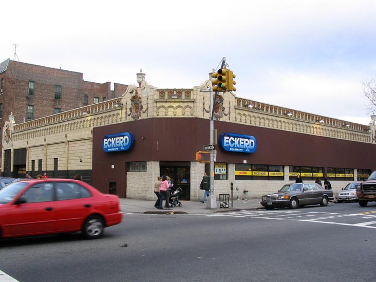37th Street and Broadway, NE Corner, Astoria, Queens, March 28, 2004