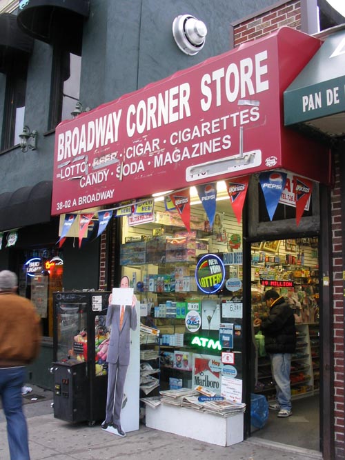 Broadway Corner Store, 38-02 Broadway Near 38th Street, Astoria, Queens, March 28, 2004