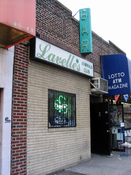 Lavelle's Admirals Club, 45-15 Broadway, Astoria, Queens, March 28, 2004