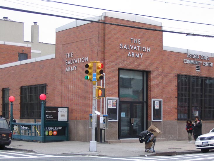 The Salvation Army, 46th Street and Broadway, SW Corner, Astoria, Queens, March 28, 2004
