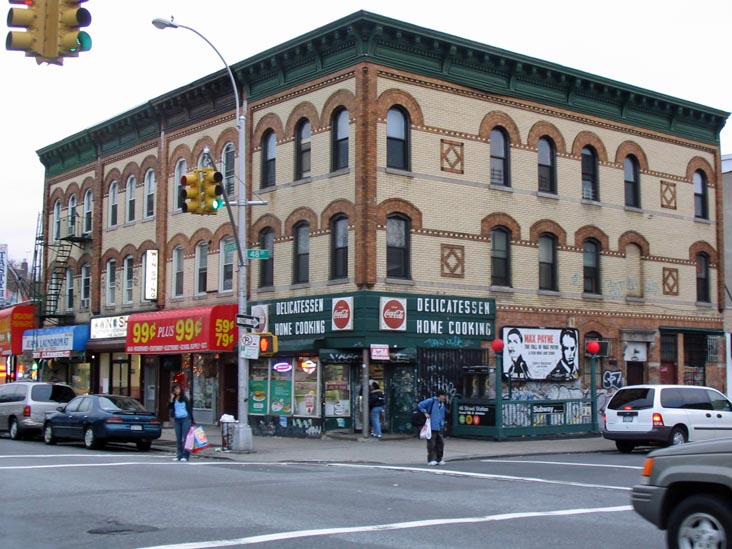 48th Street and Broadway, SE Corner, Astoria, Queens, March 28, 2004