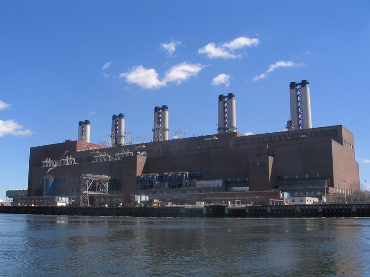 Astoria Generating Station From East River, March 23, 2006