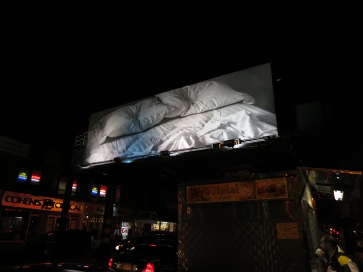 Ditmars Boulevard Subway Station Billboard, Astoria, Queens, March 21, 2012