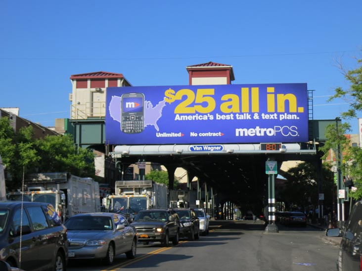 Ditmars Boulevard Subway Station Billboard, Astoria, Queens, May 11, 2012