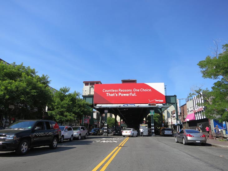 Ditmars Boulevard Subway Station Billboard, Astoria, Queens, June 23, 2013