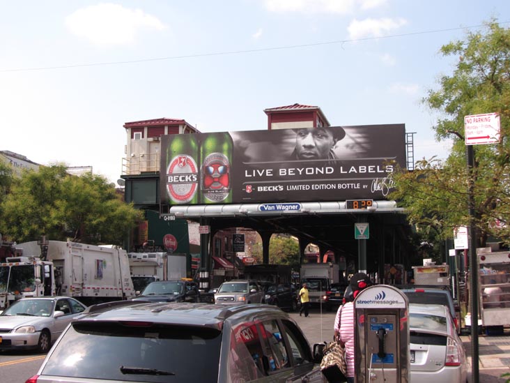 Ditmars Boulevard Subway Station Billboard, Astoria, Queens, August 21, 2014