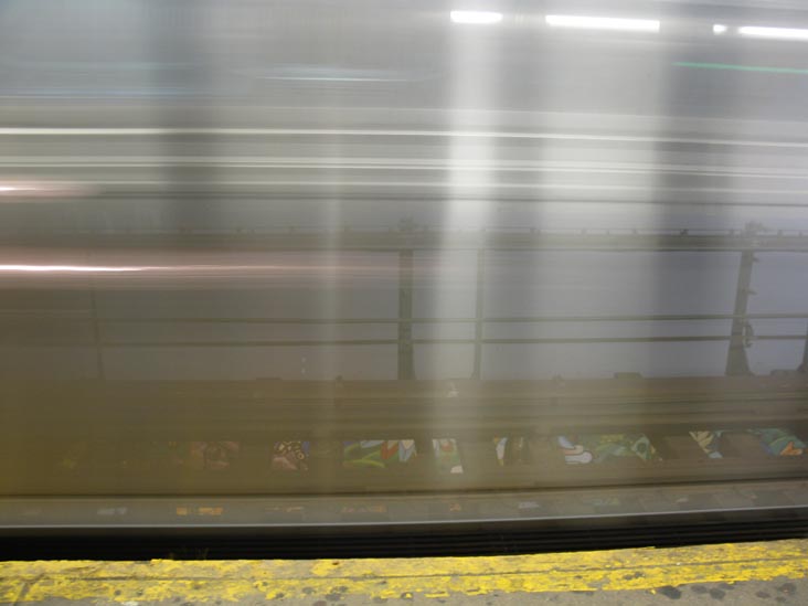 Ditmars Boulevard Subway Station Platform, Astoria, Queens, April 11, 2011