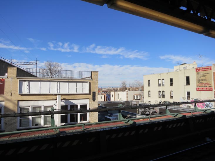 Ditmars Boulevard Subway Station Platform, Astoria, Queens, December 5, 2012