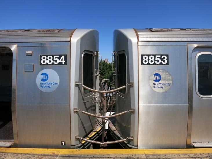 Ditmars Boulevard Subway Station Platform, Astoria, Queens, July 22, 2015