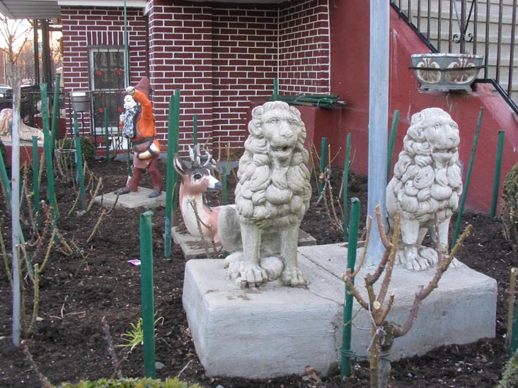 Garden Decorations, Ditmars Boulevard, Astoria, Queens, March 23, 2004