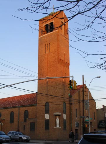 Church of the Immaculate Conception, Ditmars Boulevard and 29th Street, NE Corner, Astoria, Queens, March 23, 2004