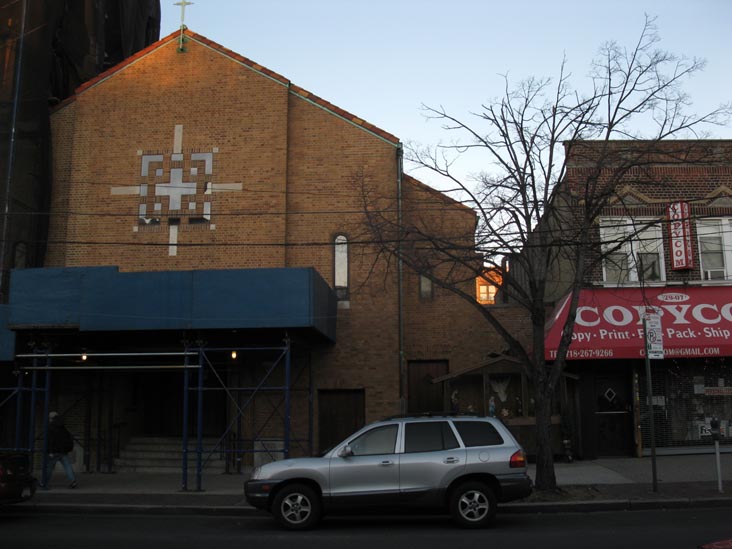 Immaculate Conception Church, Ditmars Boulevard and 29th Street, NE Corner, Astoria, Queens, December 26, 2011