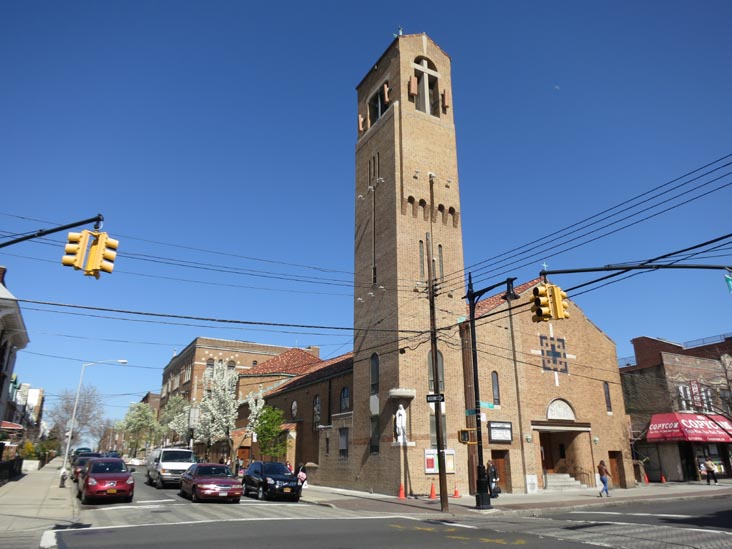 Immaculate Conception Church, Ditmars Boulevard and 29th Street, NE Corner, Astoria, Queens, March 30, 2012