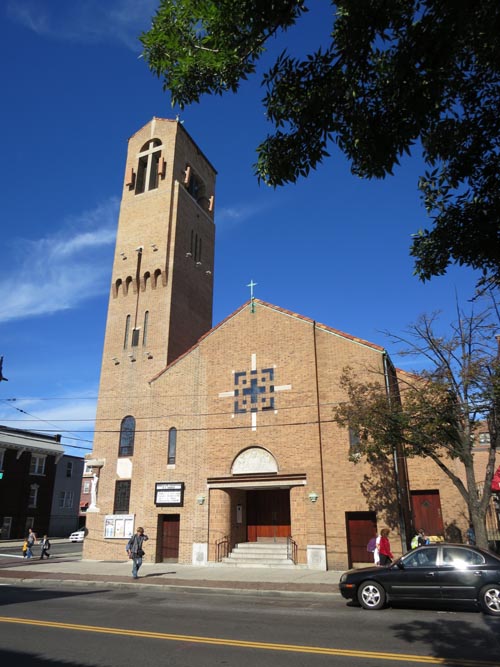 Immaculate Conception Church, Ditmars Boulevard and 29th Street, NE Corner, Astoria, Queens, October 1, 2012