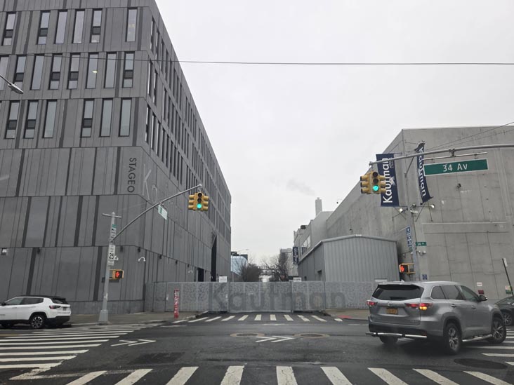 Kaufman Astoria Studios, 36th Street and 34th Avenue, Astoria, Queens, December 6, 2025