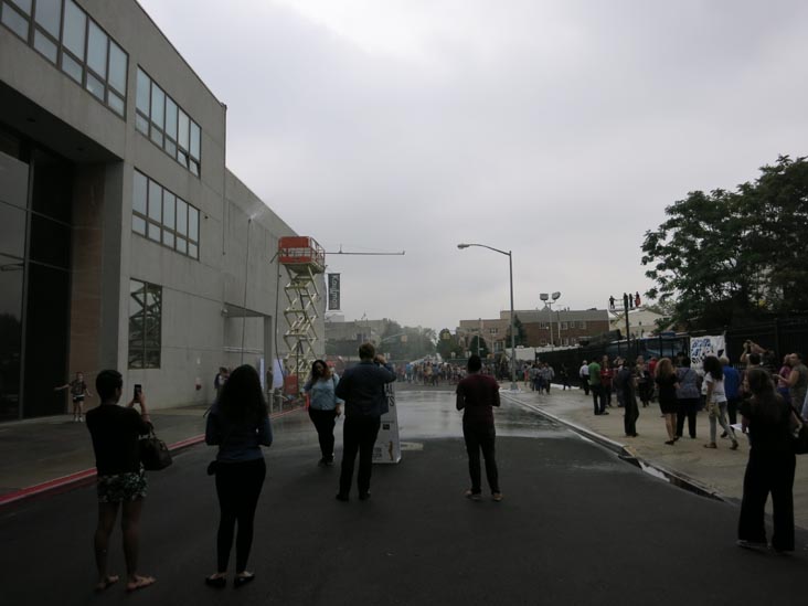 Rain and Snow Special Effects, New York On Location Street Fair, Kaufman Astoria Studios Backlot, 34-12 36th Street, Astoria, Queens, September 21, 2014