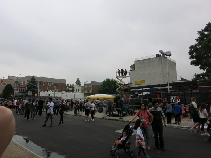 High Fall Demonstration, New York On Location Street Fair, Kaufman Astoria Studios Backlot, 34-12 36th Street, Astoria, Queens, September 21, 2014