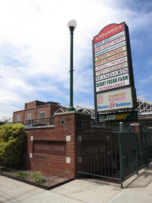 LaGuardia Center, 44th Street and Ditmars Boulevard, SW Corner, Astoria, Queens, May 6, 2013