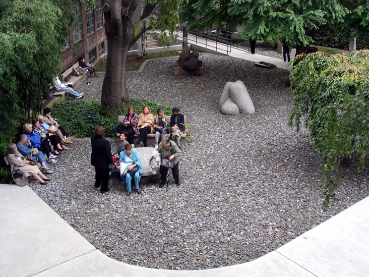 Garden, Isamu Noguchi Garden Museum, 9-01 33rd Road, Astoria, Queens, October 2, 2004