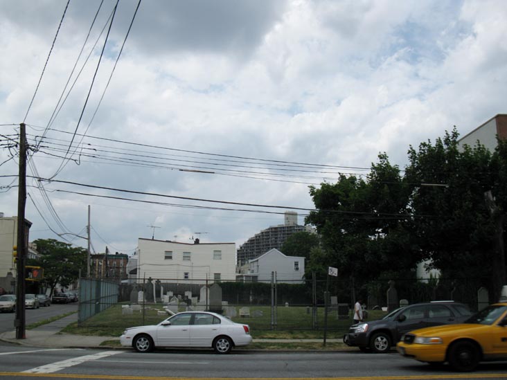 Our Lady of Mount Carmel Cemetery, 21st Street and 26th Avenue, NW Corner, Astoria, Queens, June 6, 2010