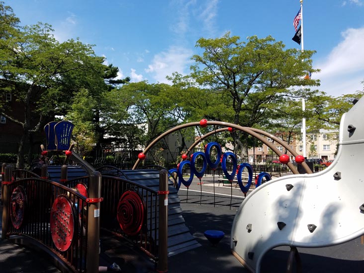 Paul Raimonda Playground, 20th Avenue Between 47th Street and 48th Street, Astoria, Queens, August 8, 2016