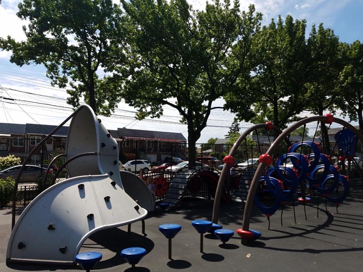 Paul Raimonda Playground, 20th Avenue Between 47th Street and 48th Street, Astoria, Queens, August 8, 2016