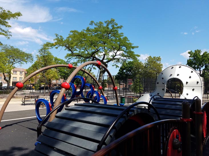 Paul Raimonda Playground, 20th Avenue Between 47th Street and 48th Street, Astoria, Queens, August 8, 2016