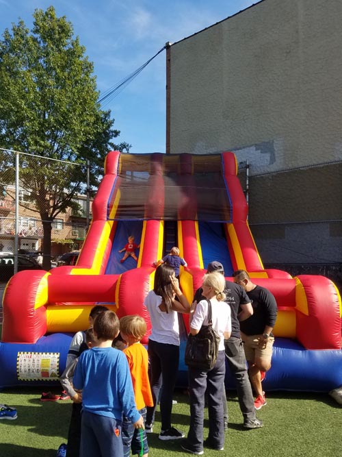 Schoolyard, P.S. 85, 23-70 31st Street, Astoria, Queens, October 21, 2017