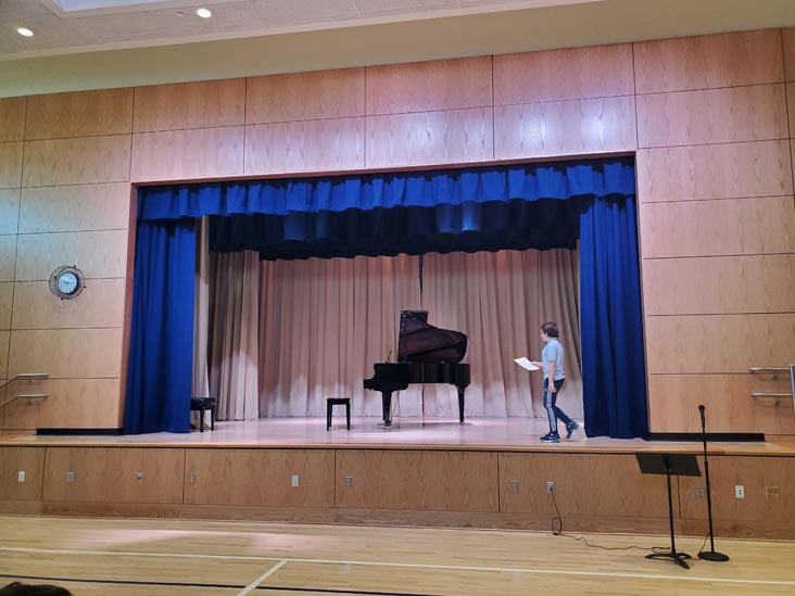 Gymnatorium, P.S. 85 Annex, Astoria, Queens, April 1, 2025