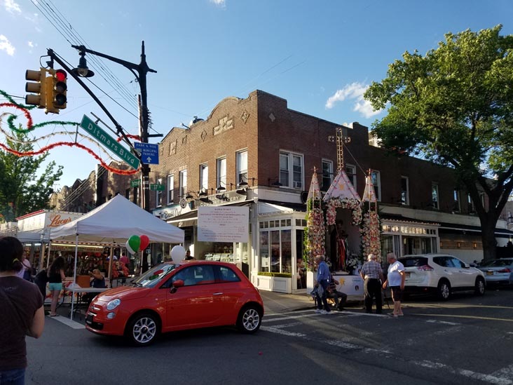 San Antonio Abate Festival, Ditmars Boulevard at 37th Street, NW Corner, Astoria, Queens, June 14, 2018