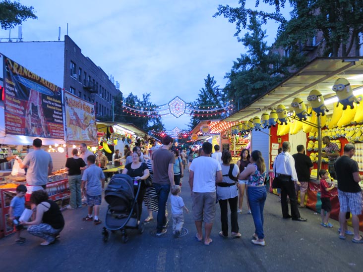 San Antonio Abate Festival, Ditmars Boulevard, Astoria, Queens, June 20, 2014