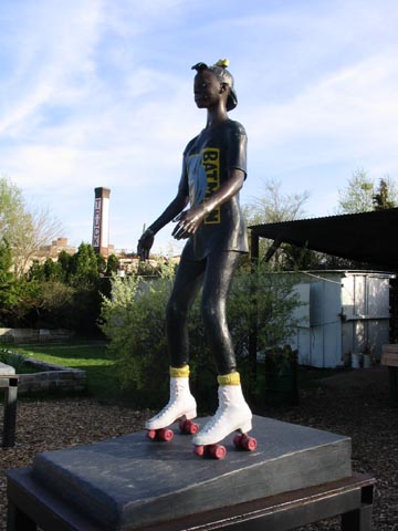 Socrates Sculpture Park, 32-01 Vernon Boulevard, Astoria, Queens, April 24, 2004