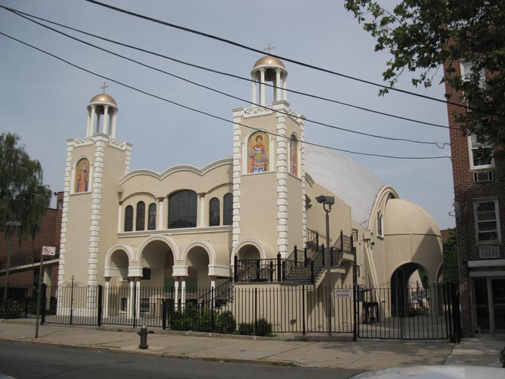 Saints Catherine & George Church, 22-30 33rd Street, Astoria, Queens, July 4, 2011