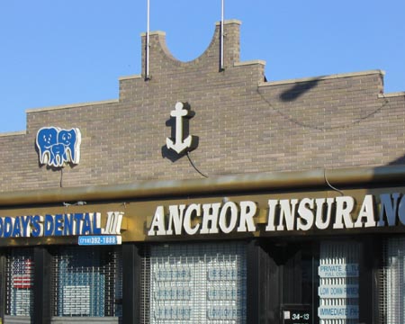 Anthropomorphic Teeth, Steinway Street, Astoria, Queens