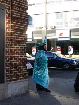 Ridiculous Costume, Steinway Street, Astoria, Queens, March 13, 2004