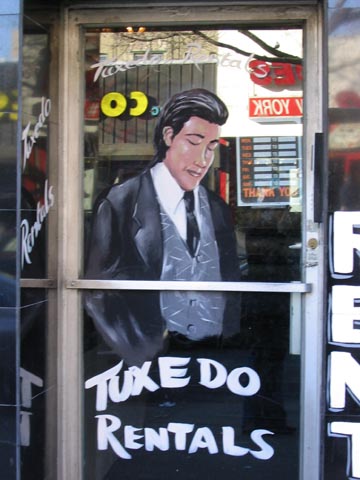 Tuxedo Rentals, Steinway Street, Astoria, Queens, March 13, 2004