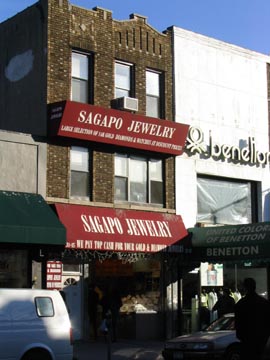 Sagapo Jewelry, 31-15 Steinway Street, Astoria, Queens, March 13, 2004