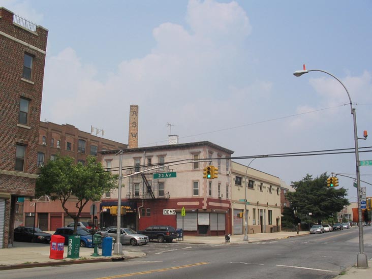 23rd Avenue and Steinway Street, NW Corner, Astoria, Queens, August 14, 2005