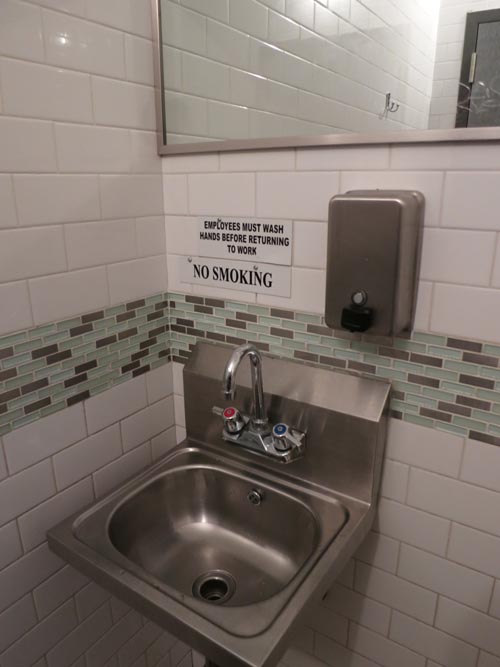 Employees Must Wash Hands, Studio Square, 35-33 36th Street, Astoria, Queens, December 2, 2012