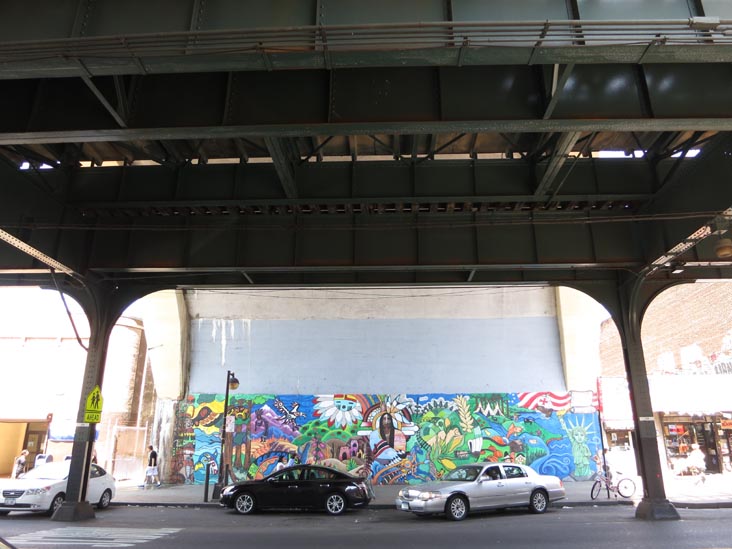 The Native People, West Side of 31st Street Between 23rd Avenue and Ditmars Boulevard, Astoria, Queens, May 21, 2013