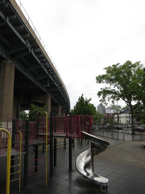 Triborough Bridge Playground, Astoria, Queens, May 15, 2013