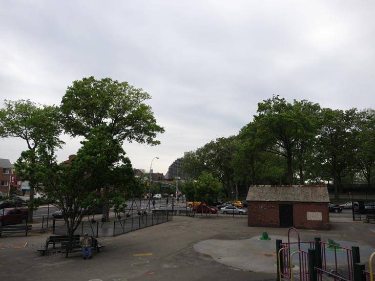 Triborough Bridge Playground, Astoria, Queens, May 15, 2013
